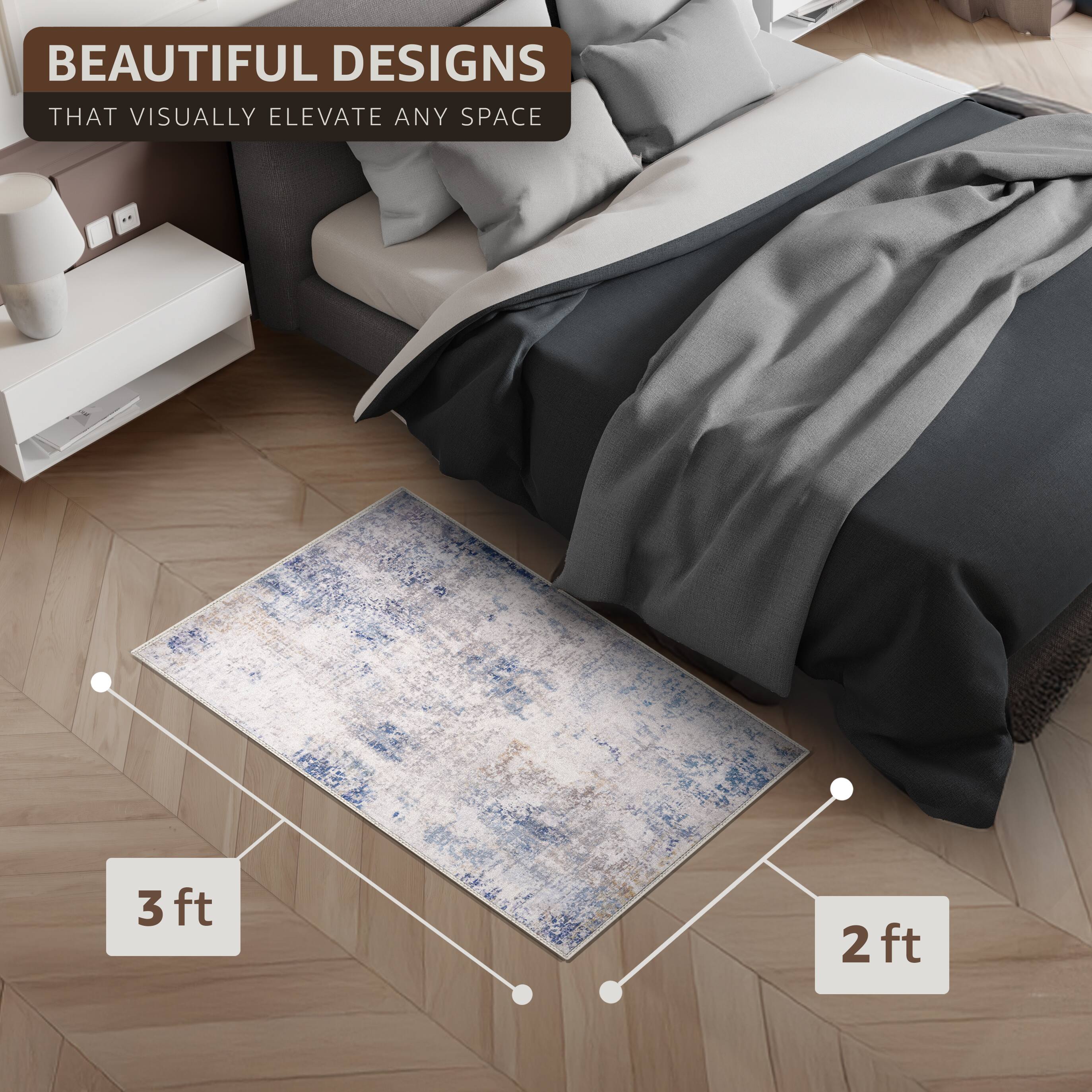 BEAUTIFUL DESIGNS THAT VISUALLY ELEVATE ANY SPACE

3 ft

2 ft