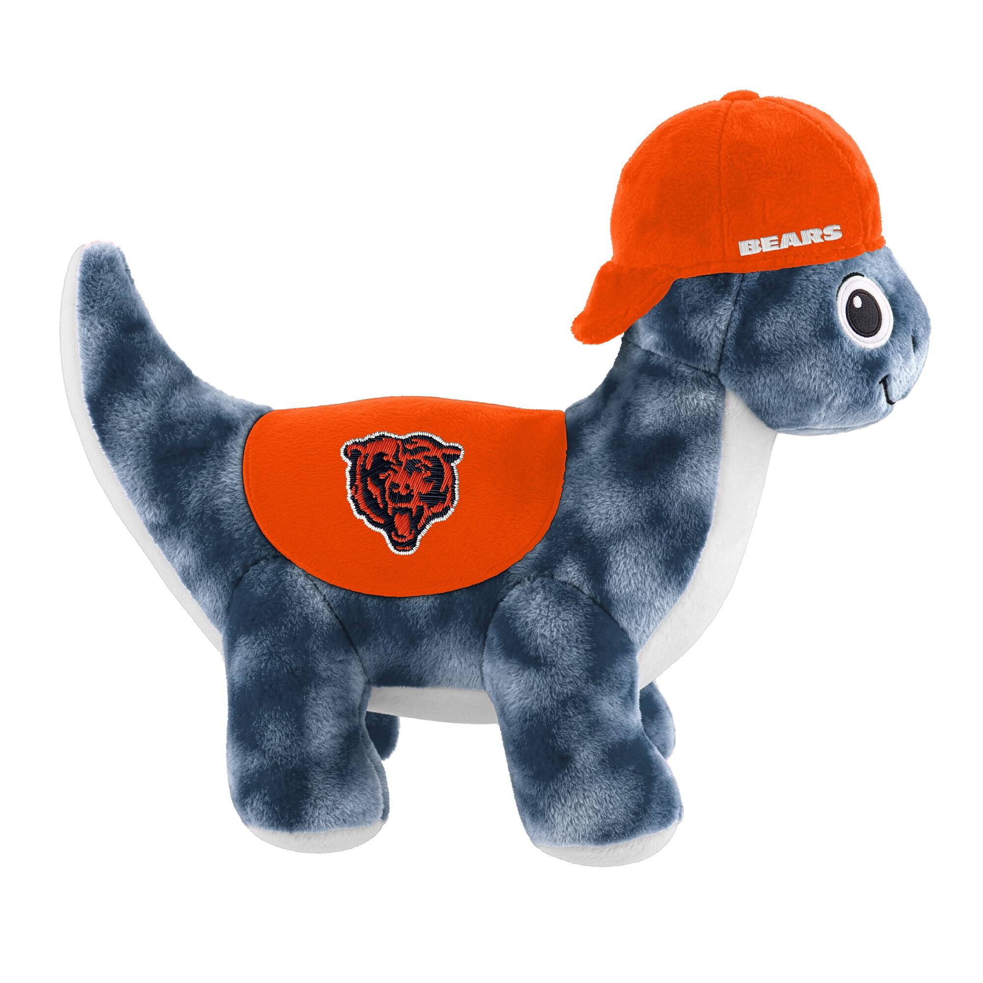 Alt View 1. Sporticulture - Chicago Bears Huddle Plush Fanasaur - Multicolor.