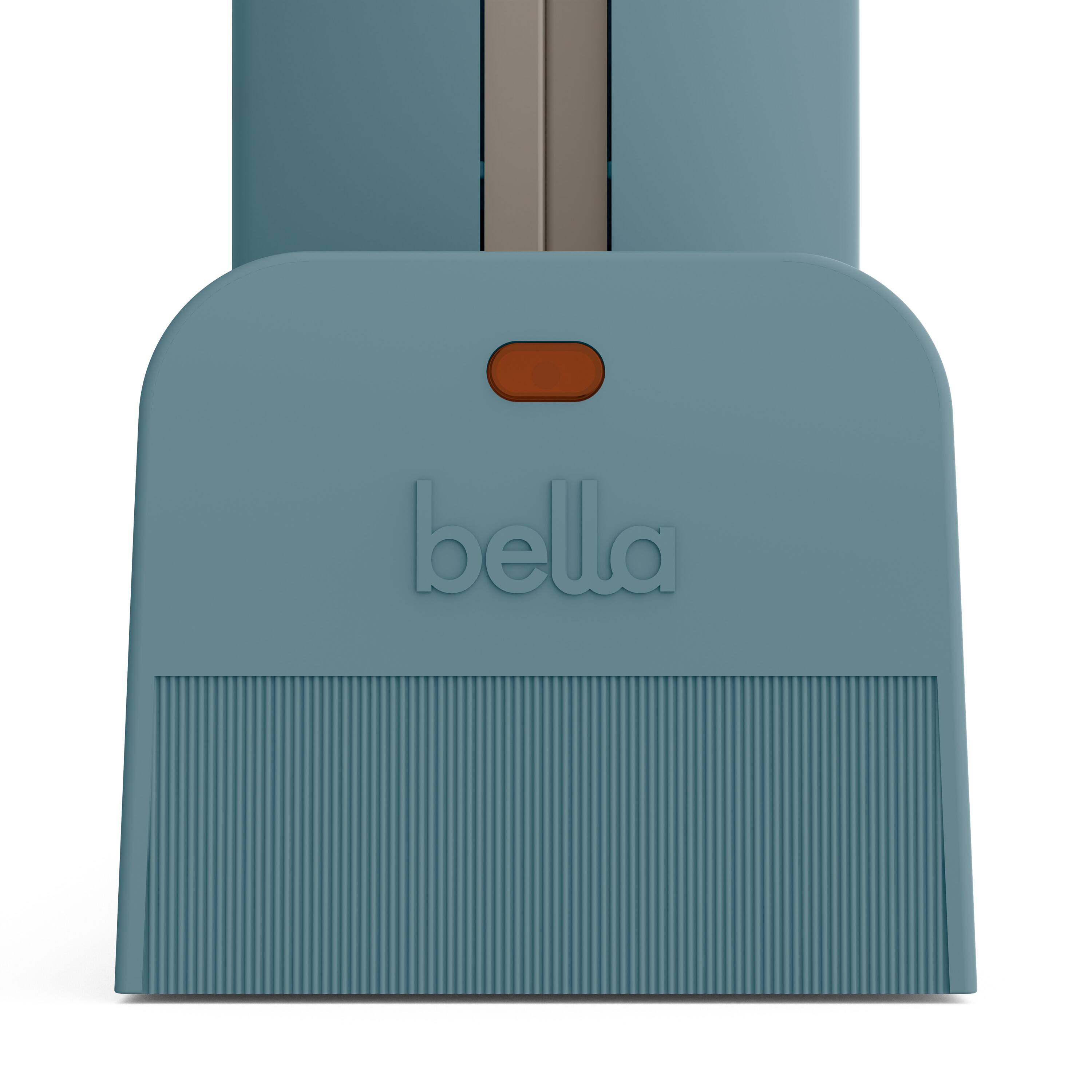 Back. Bella - Fits-anywhere Kitchenware: Flip & Store Belgian Waffle Maker - Surf.