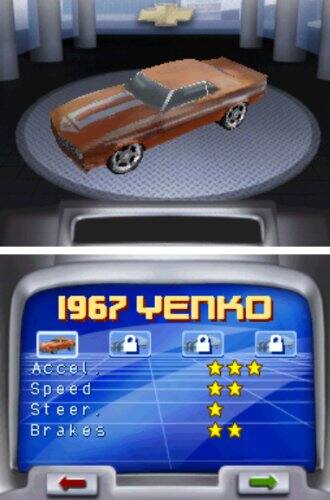 1967 Yenko  
Accel  
Speed  
Steer  
Brakes