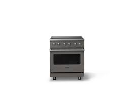 Viking - 30 in. Wide 4 Elements Pro 5 Series 4.7 Cu. Ft. Freestanding Electric Convection Range - Damascus Gray