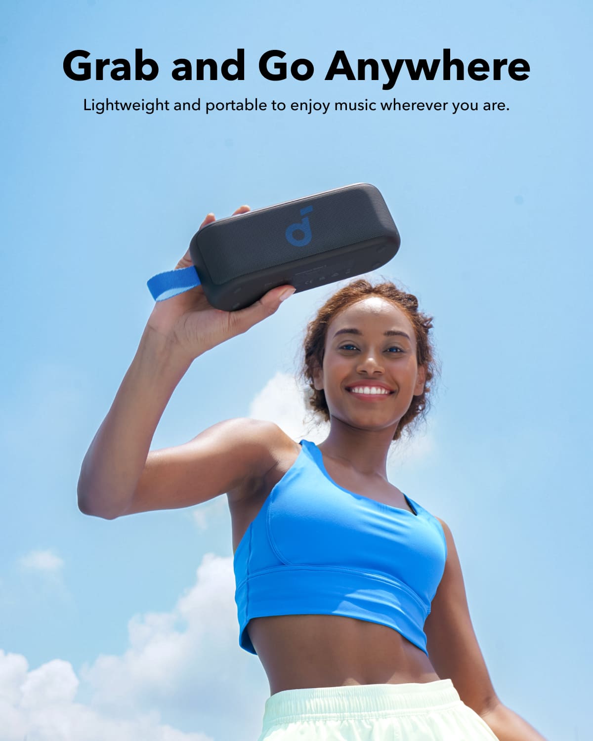 Grab and Go Anywhere Lightweight and portable to enjoy music wherever you are.