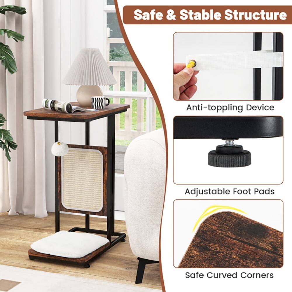 Safe & Stable Structure  
Anti-toppling Device  
Adjustable Foot Pads  
Safe Curved Corners