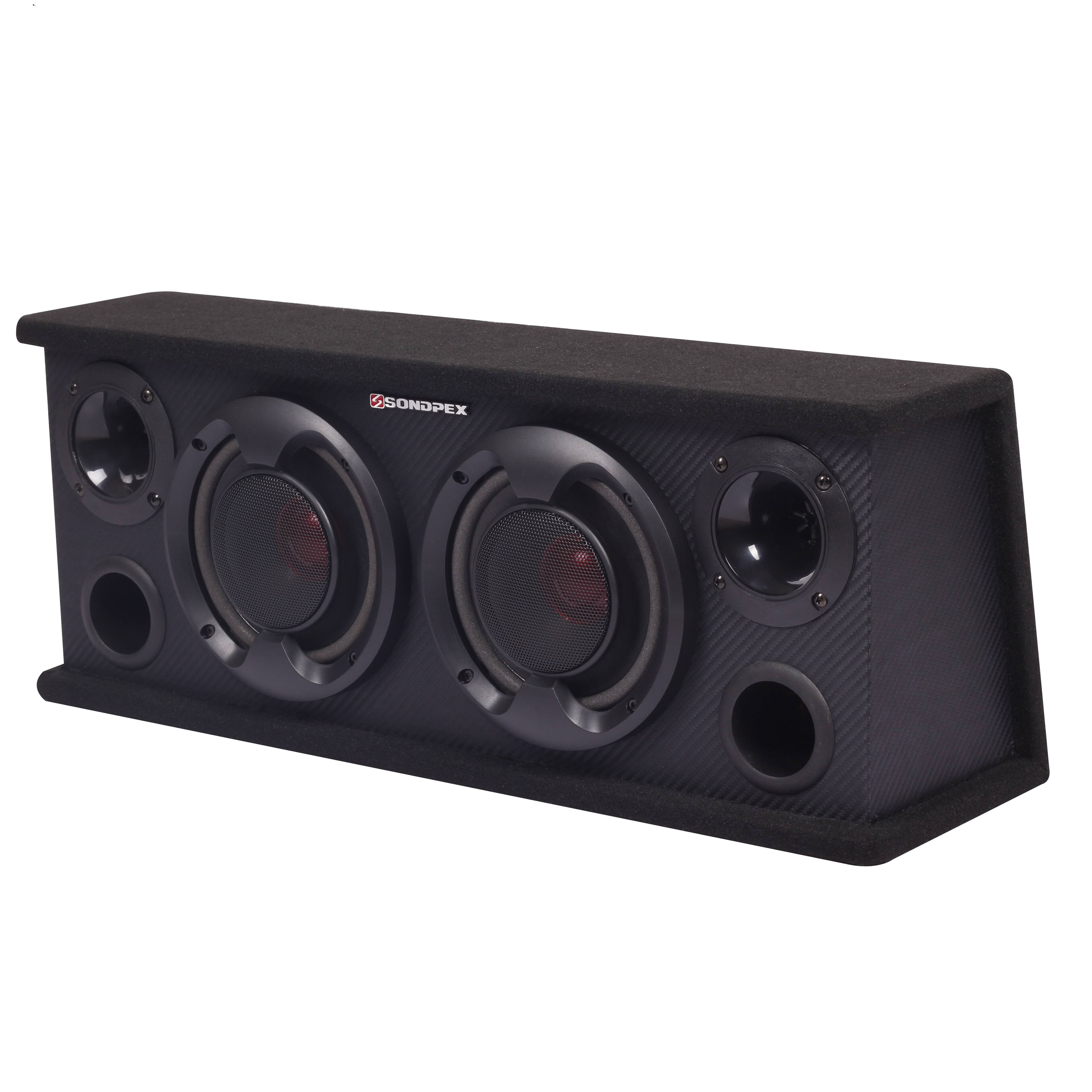 Angle. SDX Audio - 400W STEREO SPEAKER SYSTEM - Black.
