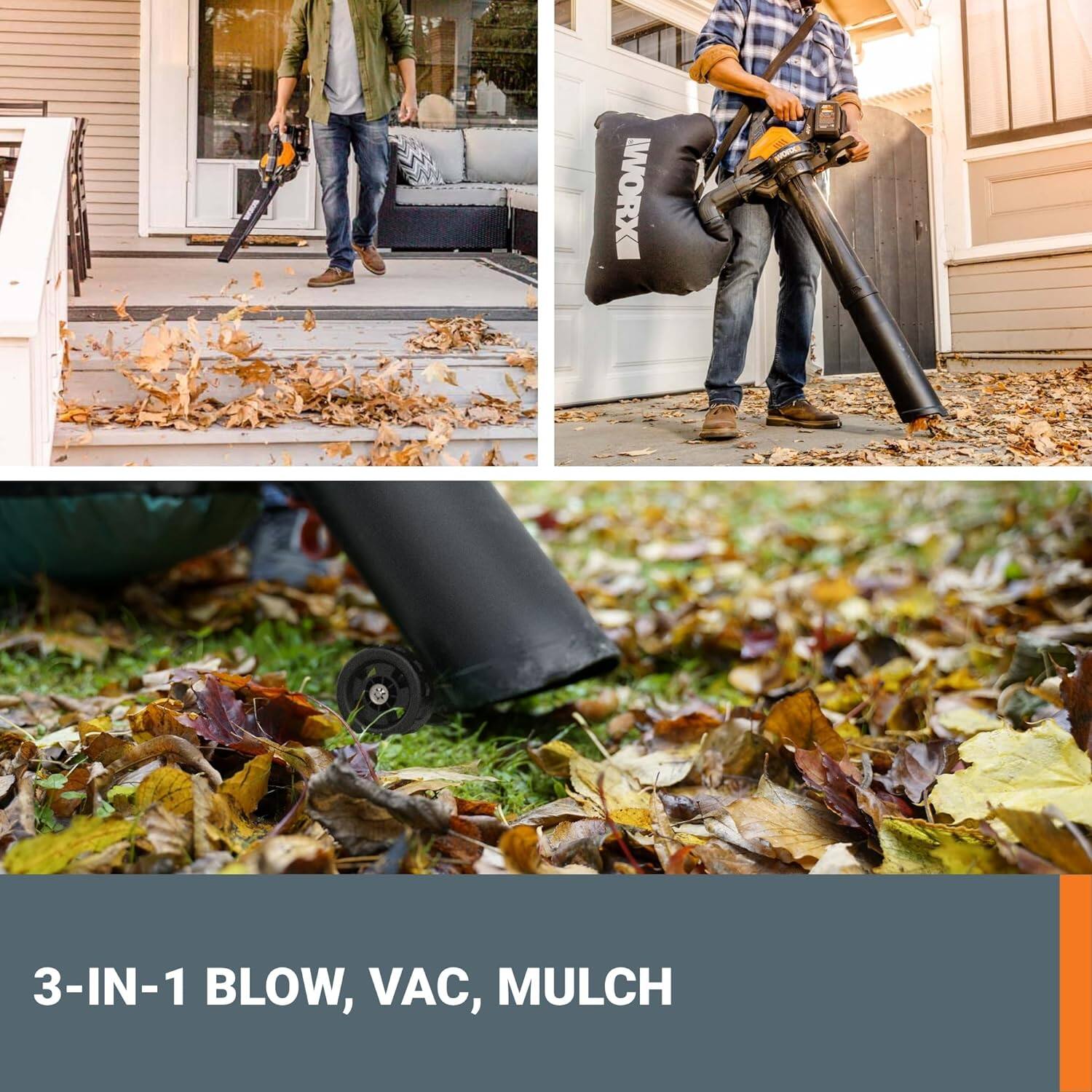 AWORX 3-IN-1 BLOW, VAC, MULCH