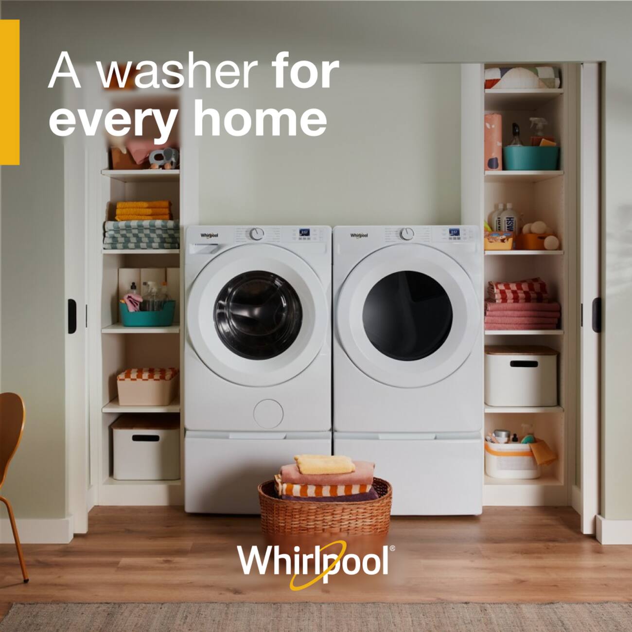 A washer for every home

Whirlpool