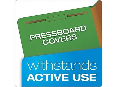 PRESSBOARD COVERS  
withstands ACTIVE USE
