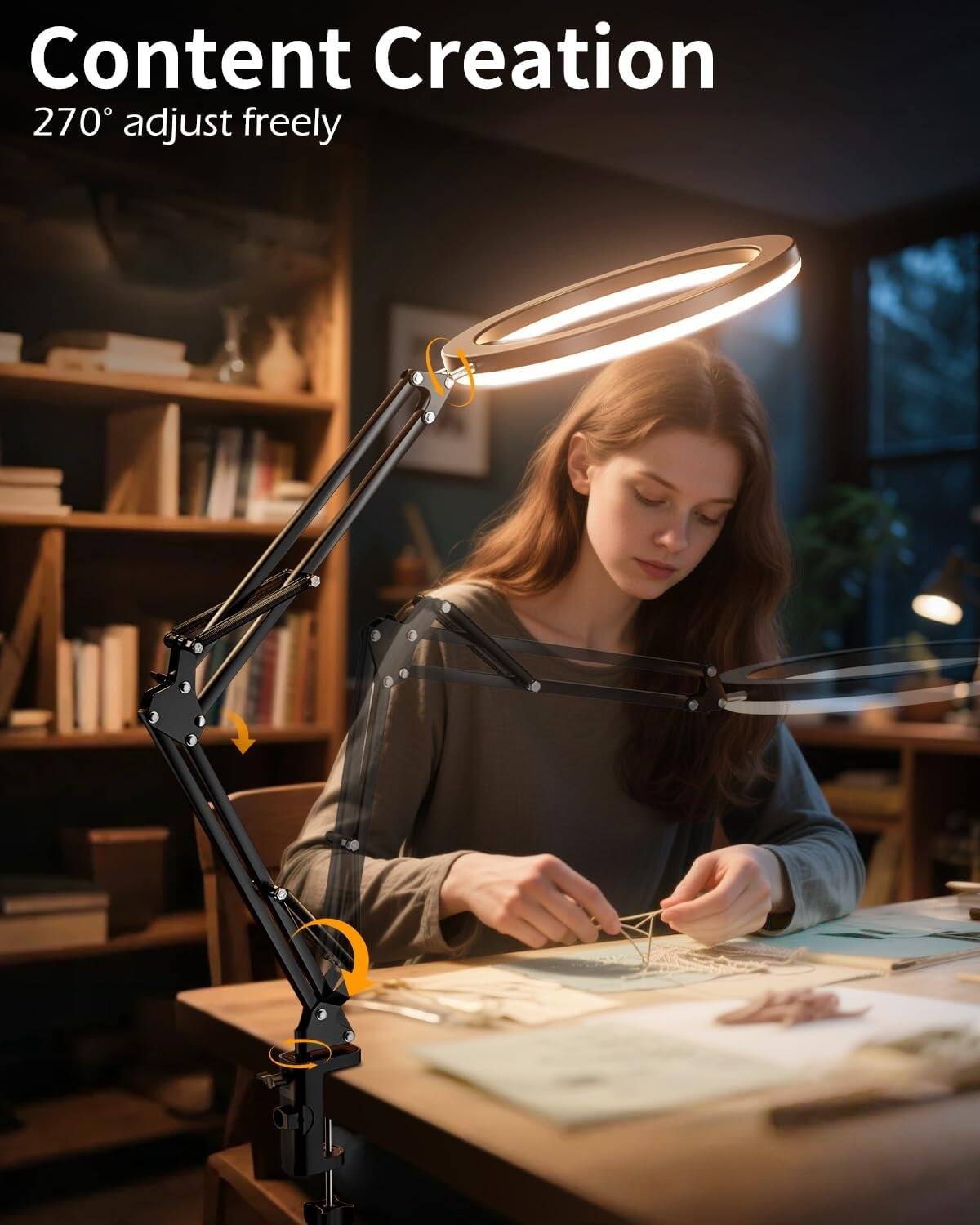 Content Creation  
270° adjust freely