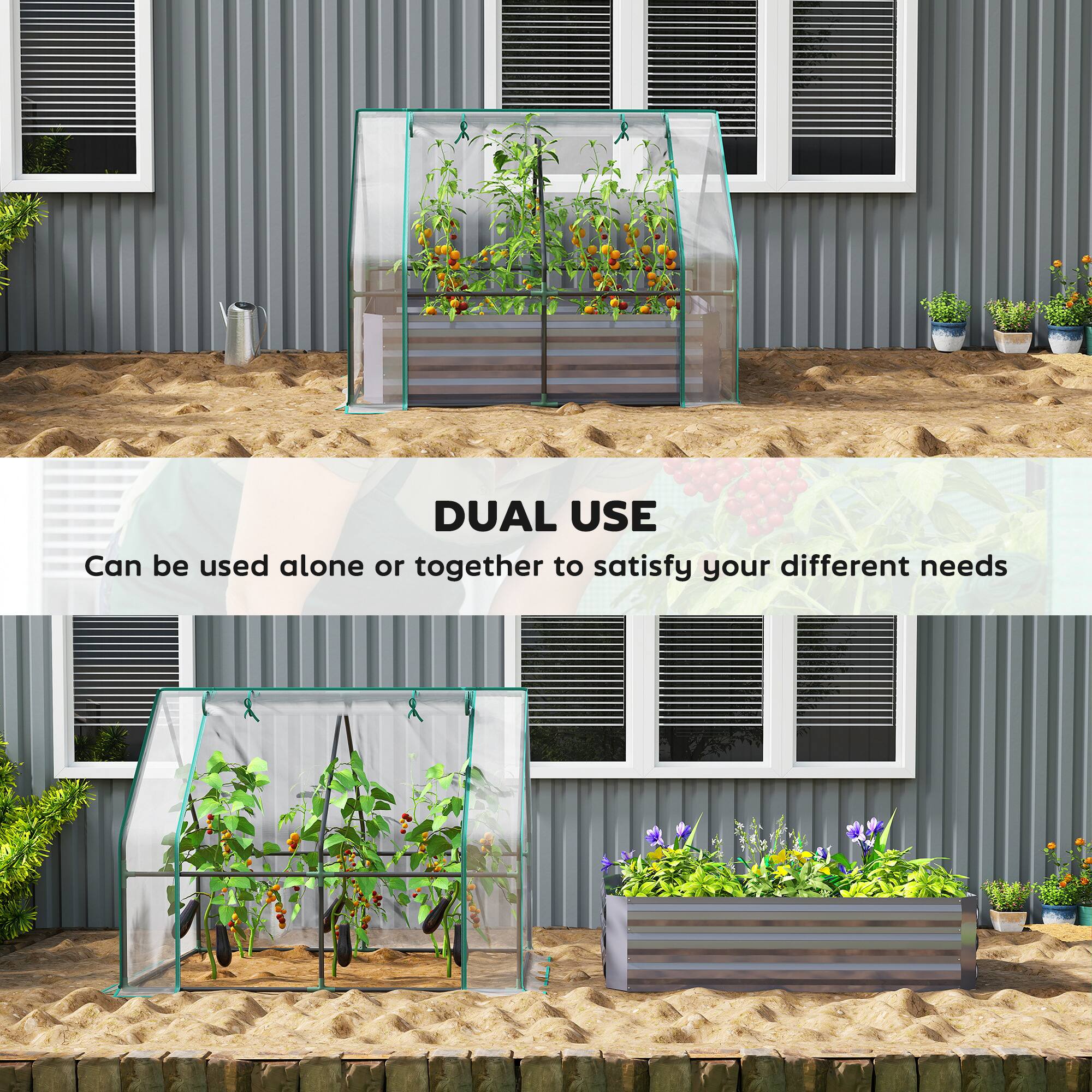 DUAL USE  
Can be used alone or together to satisfy your different needs