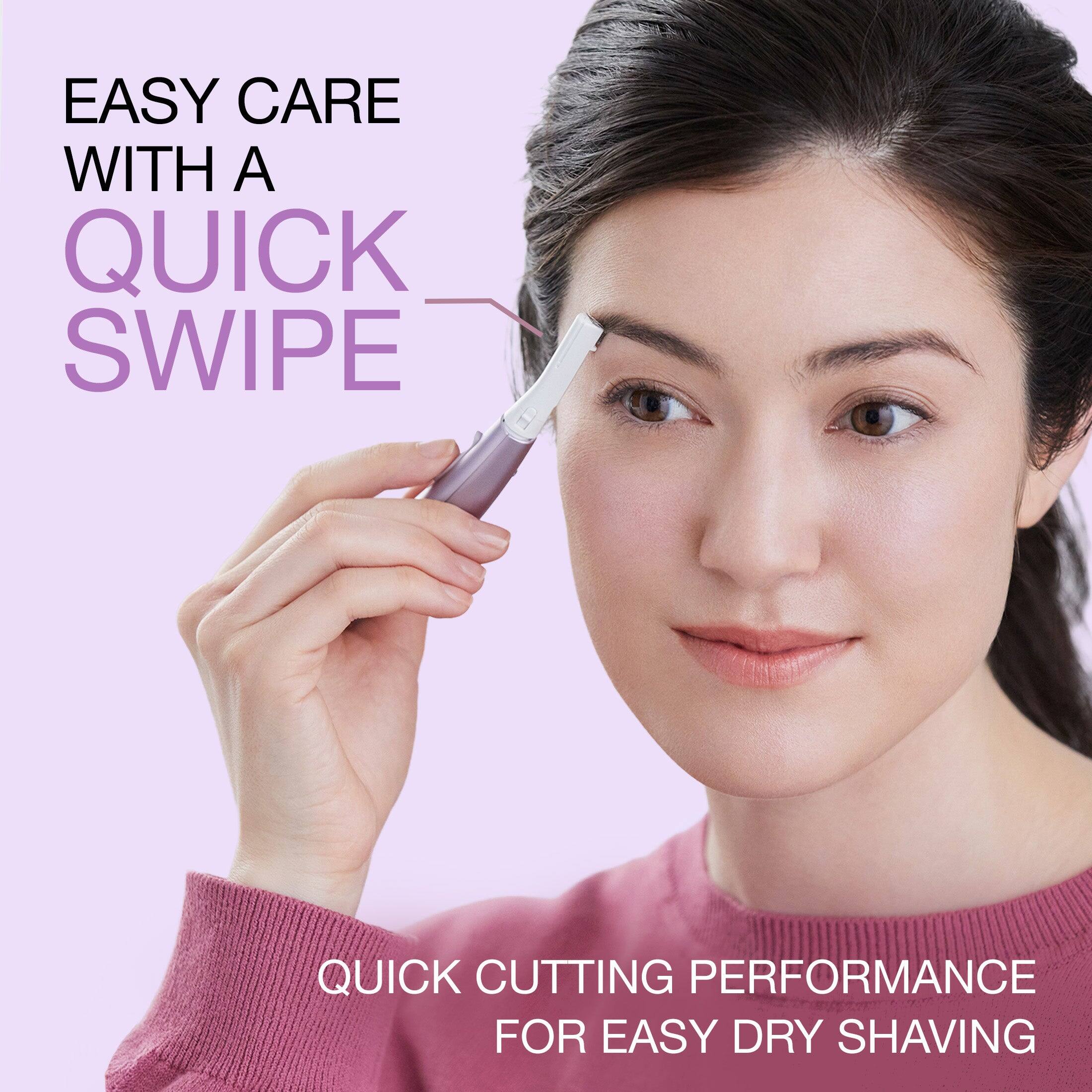 EASY CARE WITH A QUICK SWIPE

QUICK CUTTING PERFORMANCE FOR EASY DRY SHAVING