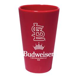 WinCraft - MLB x Budweiser 16oz. Silicone Pint Glass - Multicolor
