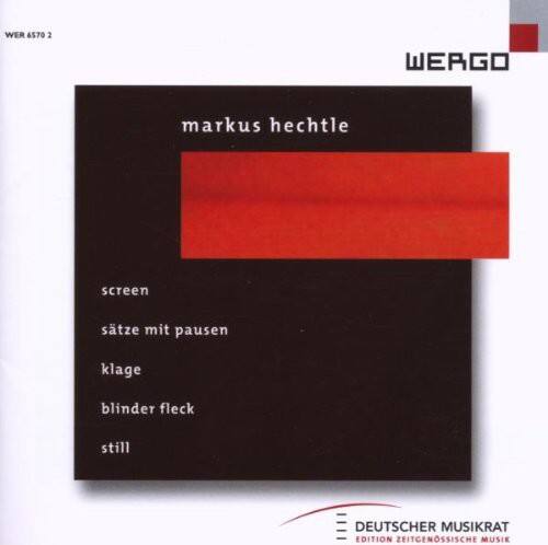 Hechtle - Screen Satze Mit Pausen Klage   - COMPACT DISCS [CD]