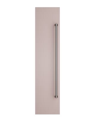 Front. Viking - 18"W Column Door Panel w/Pro-style handle - Blush.