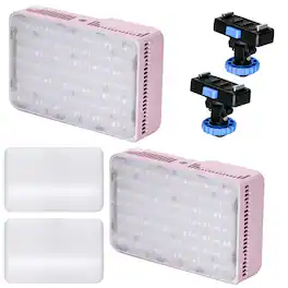 Amaran - Ace 25c 25W RGBWW On-Camera LED Light, Pink, 2-Pack