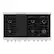 Alt View 1. ZLINE - 48 in. Wide 8 Burner ZLINE Paramount Double Oven Dual Fuel Range (SDR-BLM-48) - Satin Steel/Black Matte.