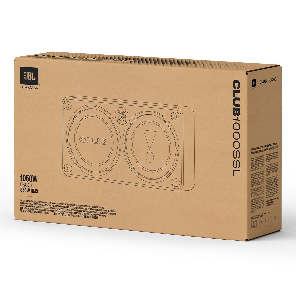 JBL HARMAN CLUB 1050W PEAK 350W RMS

CLUB1000SSL

1050W PEAK 350W RMS