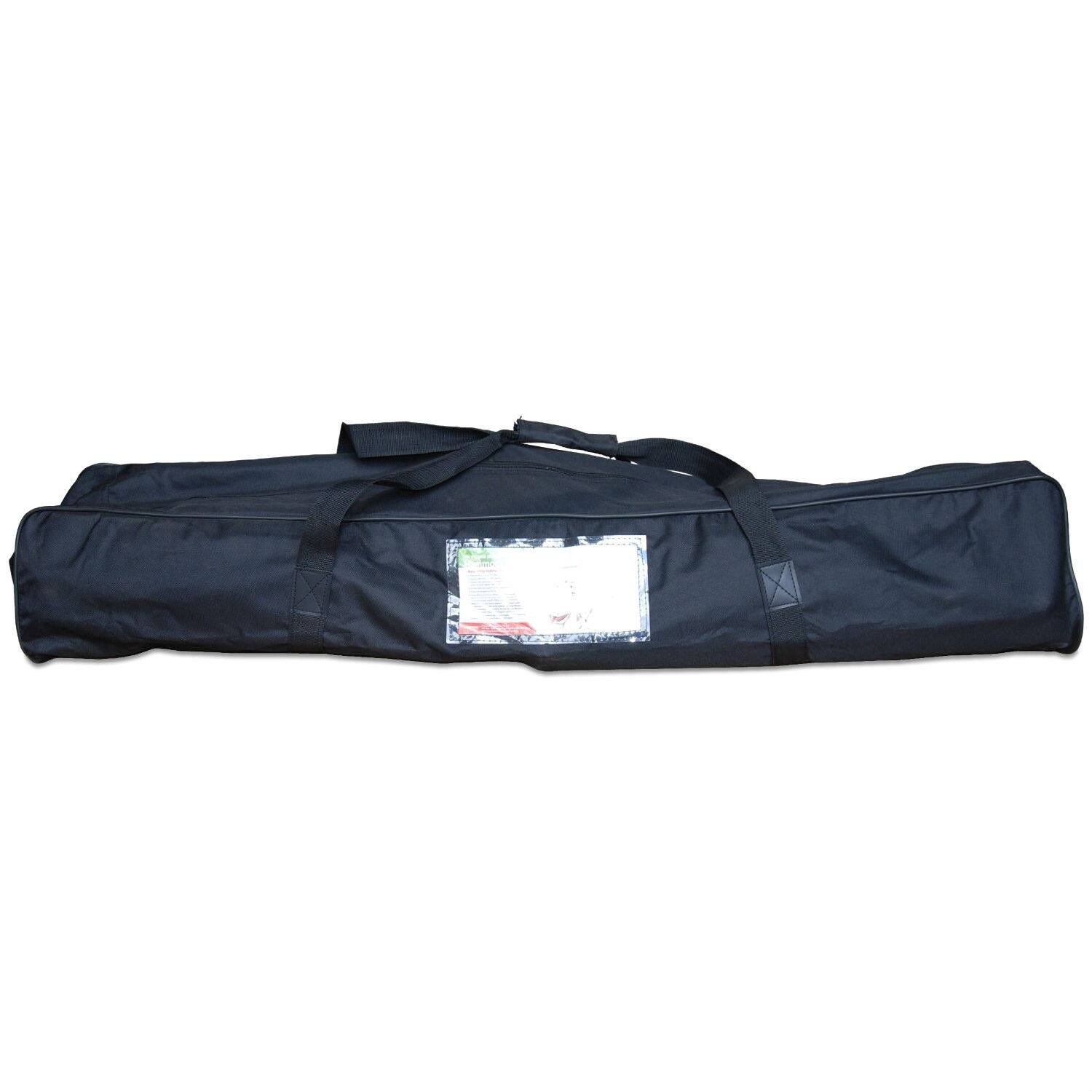 Left. Hivvago - Tropical Fabric Double Hammock with 9-Foot Steel Stand - Multicolor.