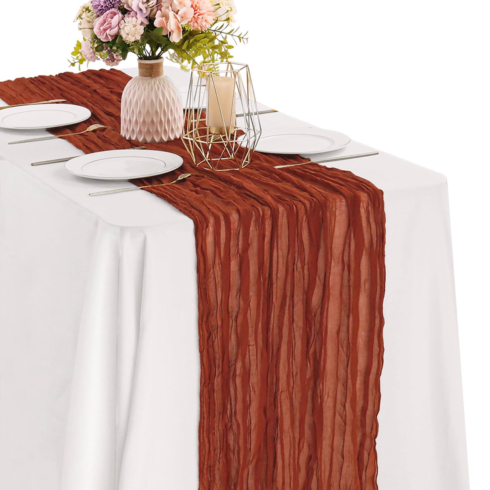 Terracotta-35" x 120"-1 Pack