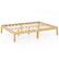 Front. Costway - Queen Size Wooden Platform Bed Frame 14" with Rubber Wood Legs Under-bed Storage - Natural.