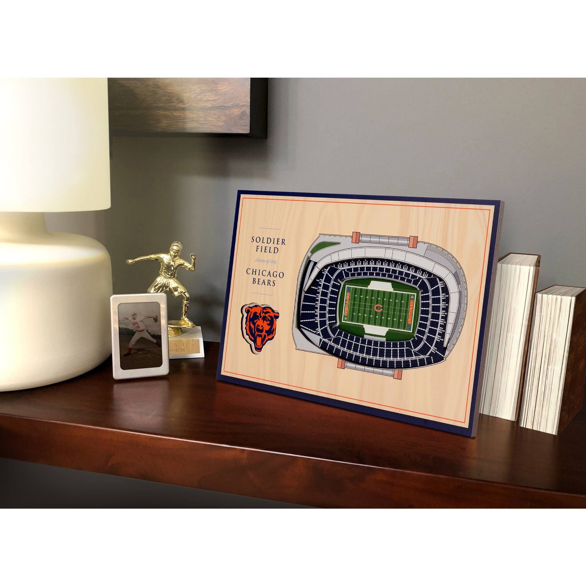AI 1 ISNA SOLDIER FIELD Jom Y de CHICAGO BEARS 4 I E 1 ! DEAE

SOLDIER FIELD
Home of the
CHICAGO BEARS