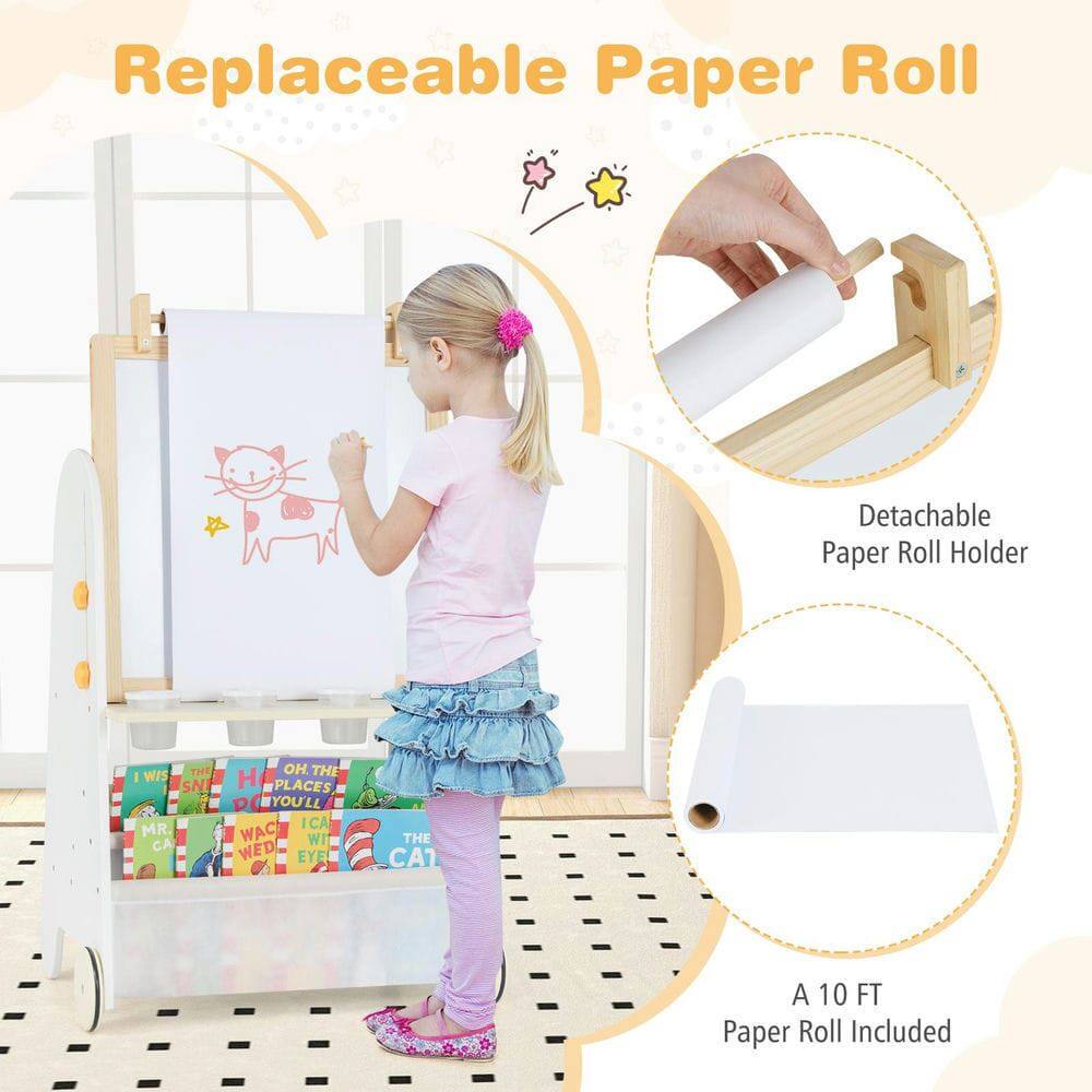 Replaceable Paper Roll  
Detachable Paper Roll Holder  
A 10 FT Paper Roll Included