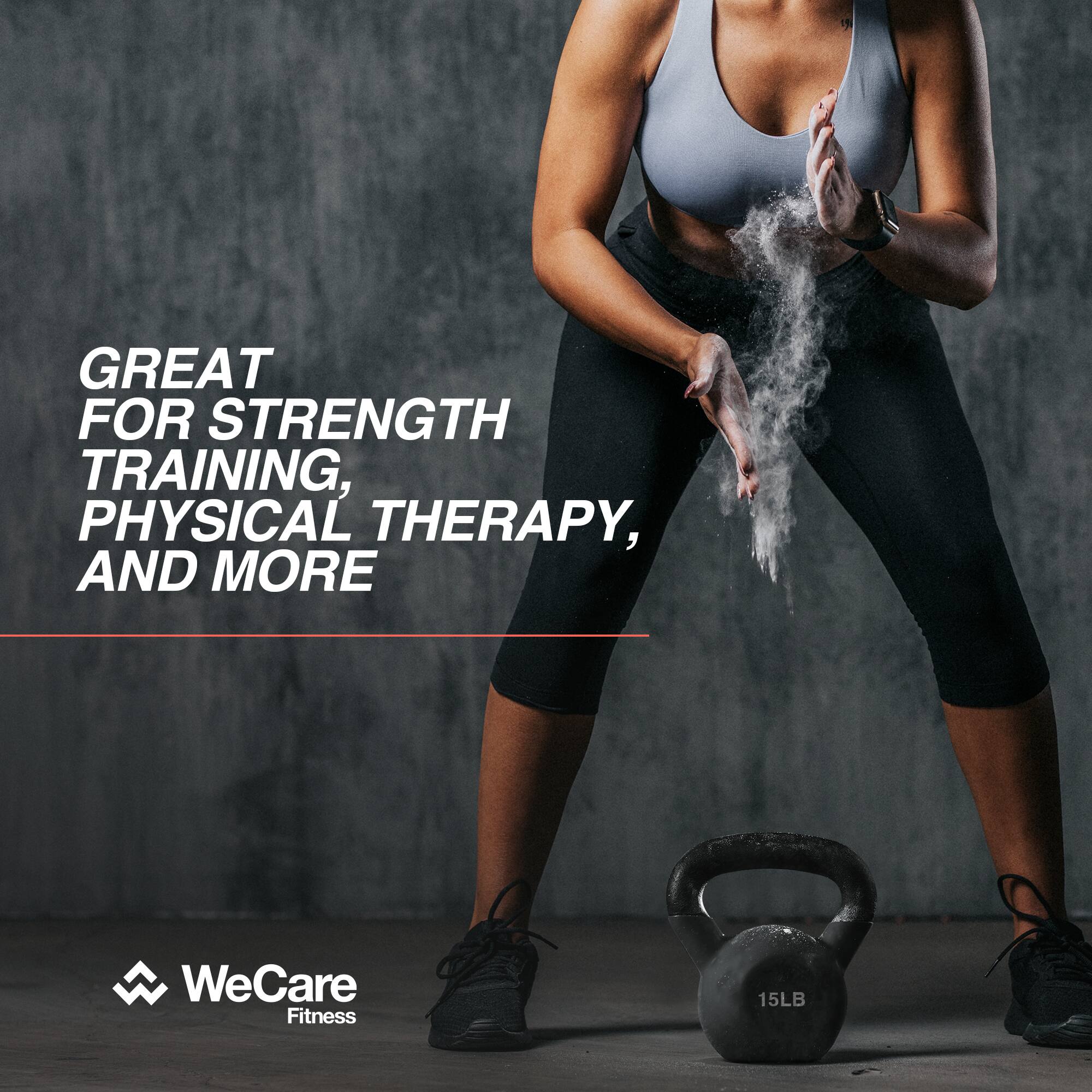 GREAT FOR STRENGTH TRAINING, PHYSICAL THERAPY, AND MORE

WeCare Fitness

15LB
