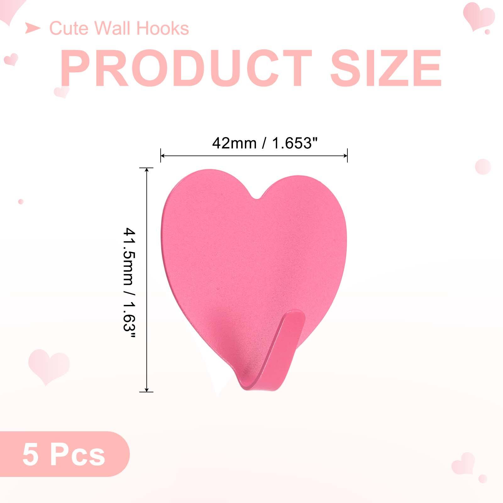 Cute Wall Hooks

PRODUCT SIZE

42mm / 1.653"  
41.5mm / 1.63"  

5 Pcs