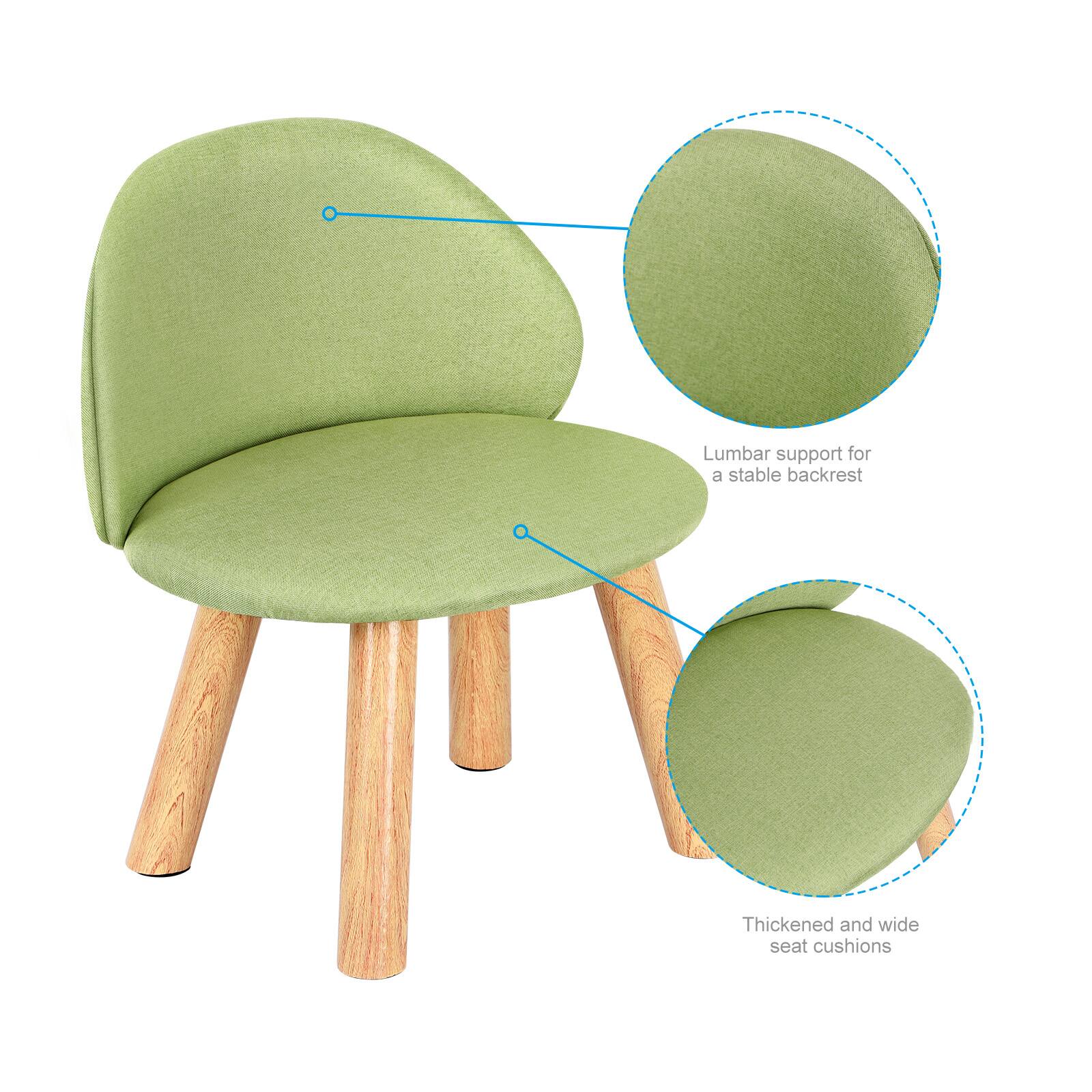 Lumbar support for a stable backrest  
Thickened and wide seat cushions