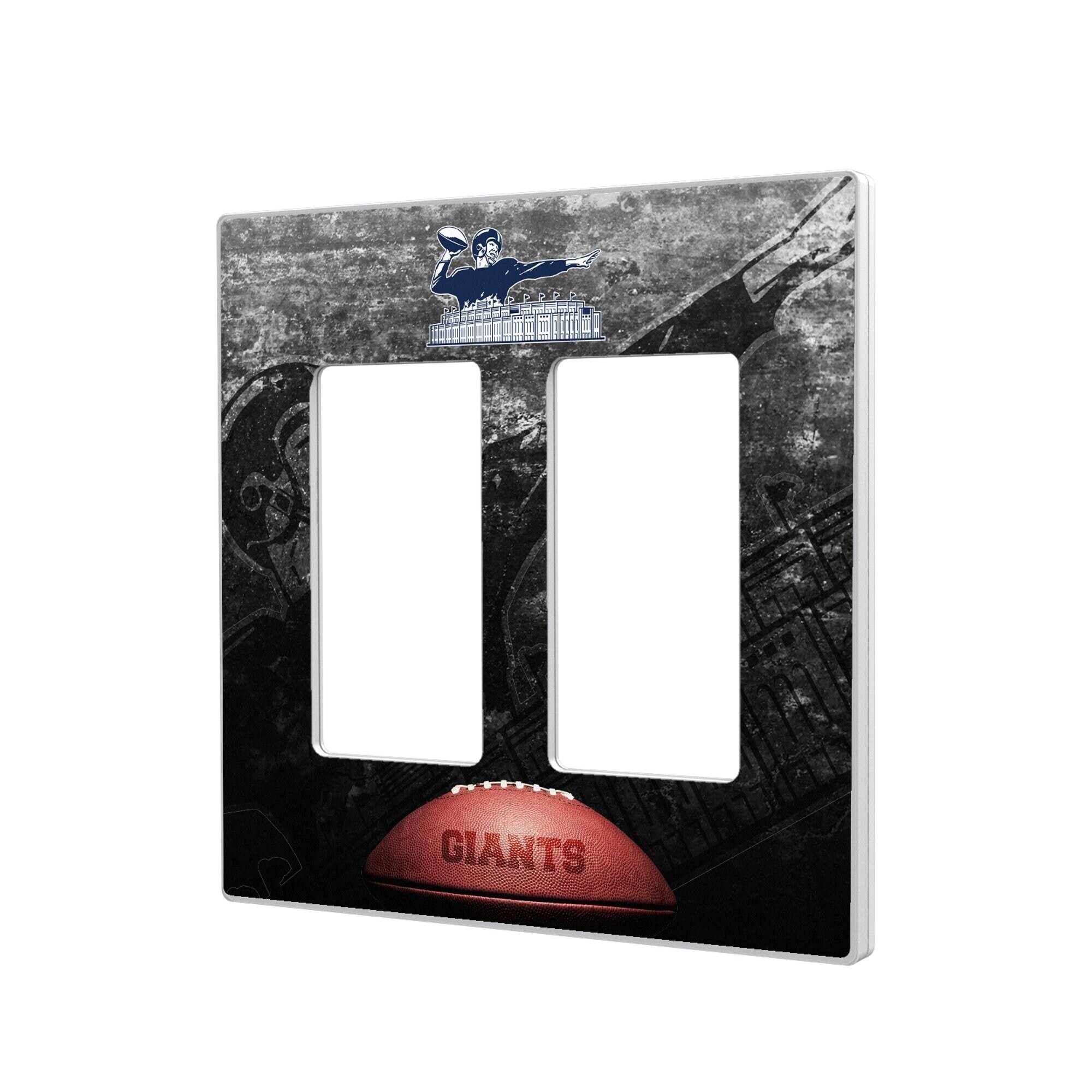 Keyscaper - New York Giants Legendary Design Double Rocker Lightswitch Plate - Multicolor price history on PriceWatchPro