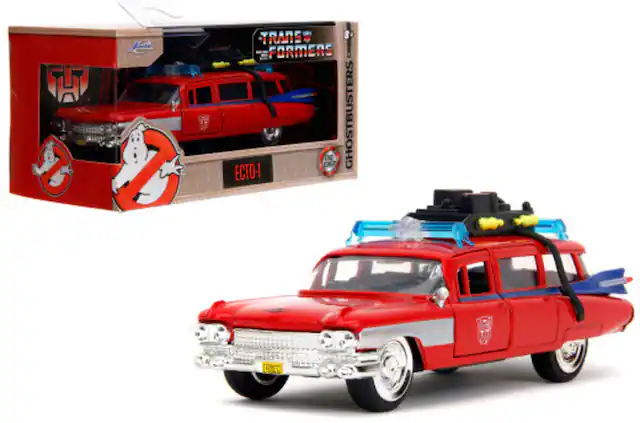 TRANSFORMERS GHOSTBUSTERS ECTO-1