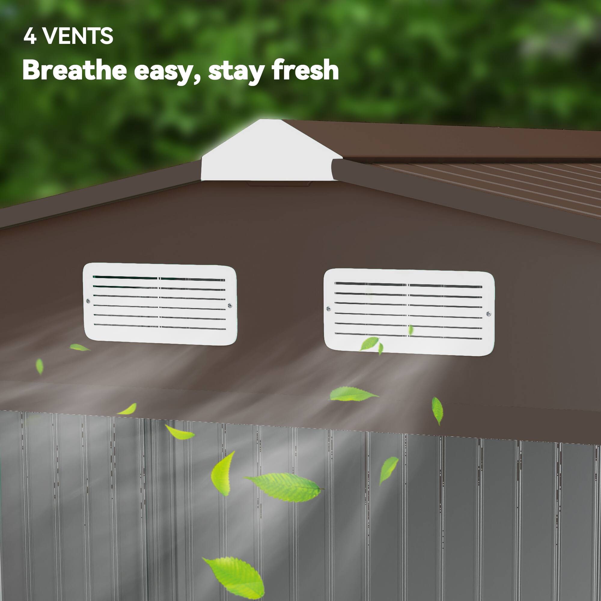 4 VENTS  
Breathe easy, stay fresh