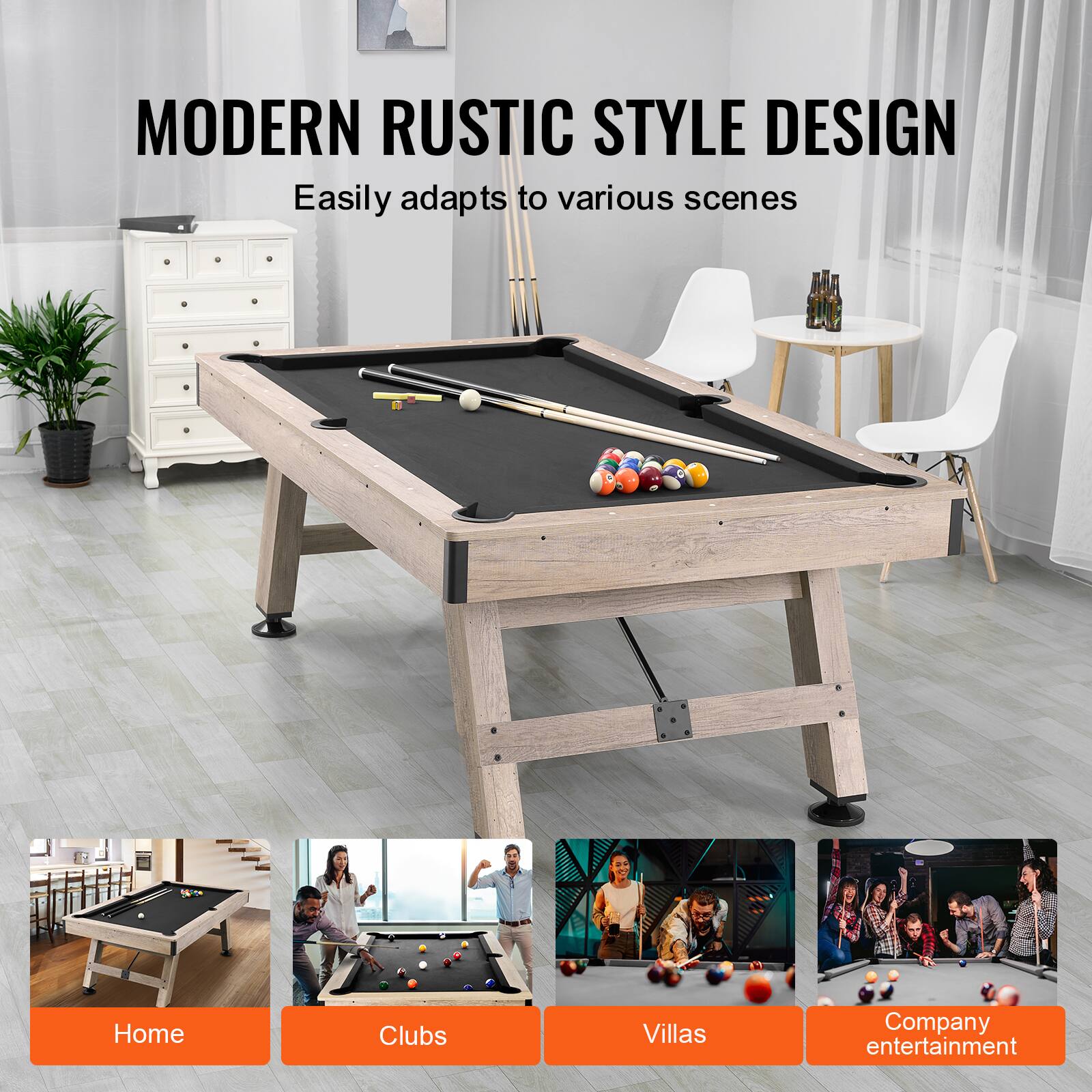 MODERN RUSTIC STYLE DESIGN
Easily adapts to various scenes
Home
Clubs
Villas
Company entertainment