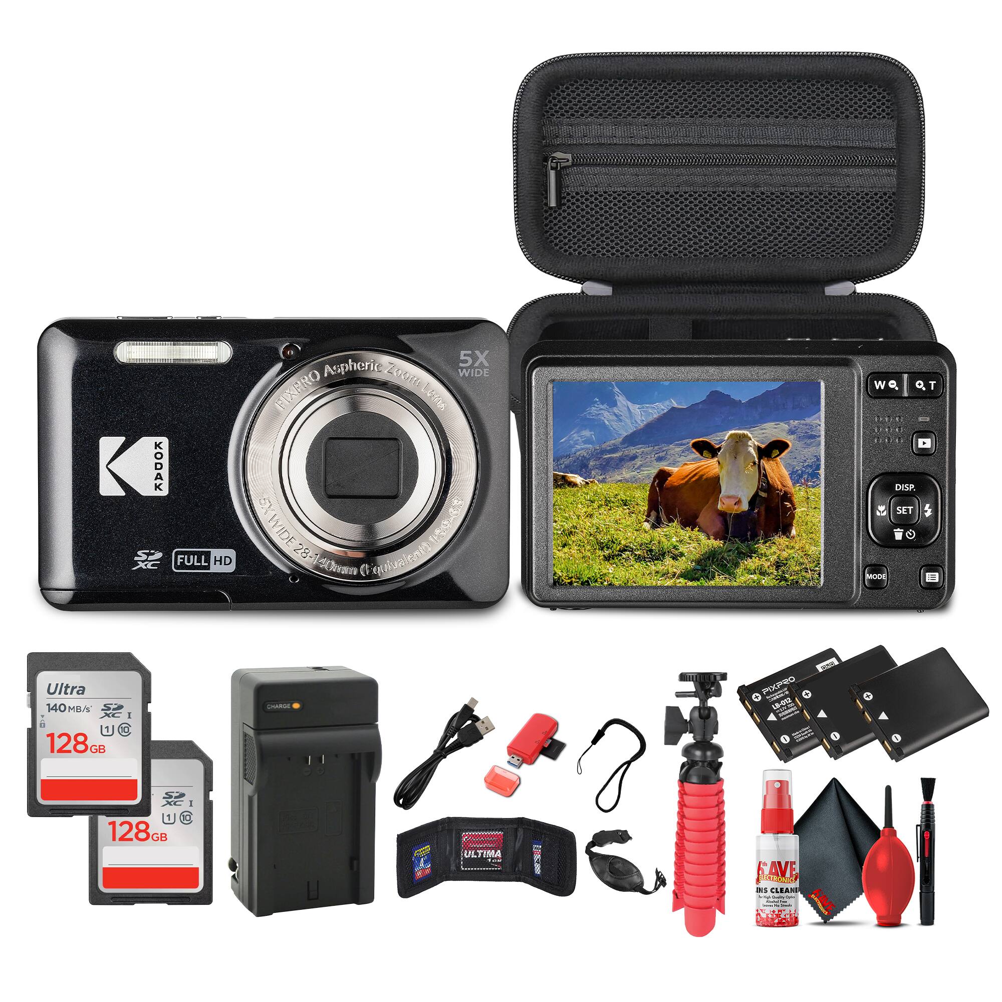 KODAK FULL HD 5X Aspheric 7000 WIDE
EXWIDE Apheriz Zoom Lens
FULL HD
28-140mm
Ultra 140 MB/s
128GB
128GB
PCPRO
ULTIMA
CLEAN