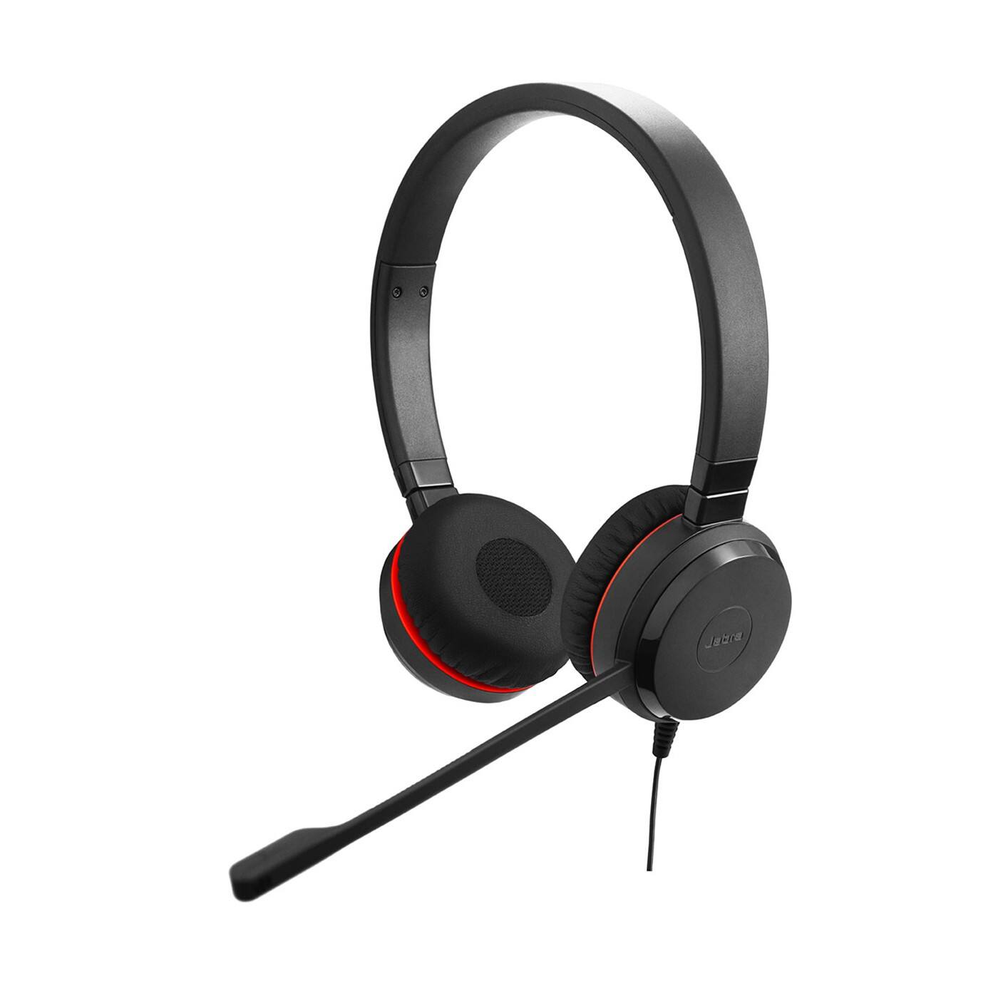 Angle. Jabra - Jabra Evolve 30 II - USB-C/A, MS Stereo - Microsoft Teams Certification - Stereo - USB Type A, USB Type C, Mini-phone - Black.