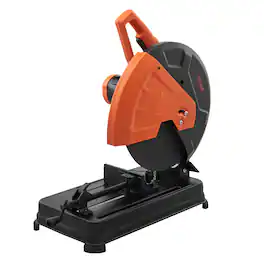 VEVOR - Abrasive Chop Saw,14"/355mm Blade Diameter Cut Off Saw,2300W 3600RPM Steel Cutting Machine, 0-45° Adjustable Angle Miter - Orange;Black