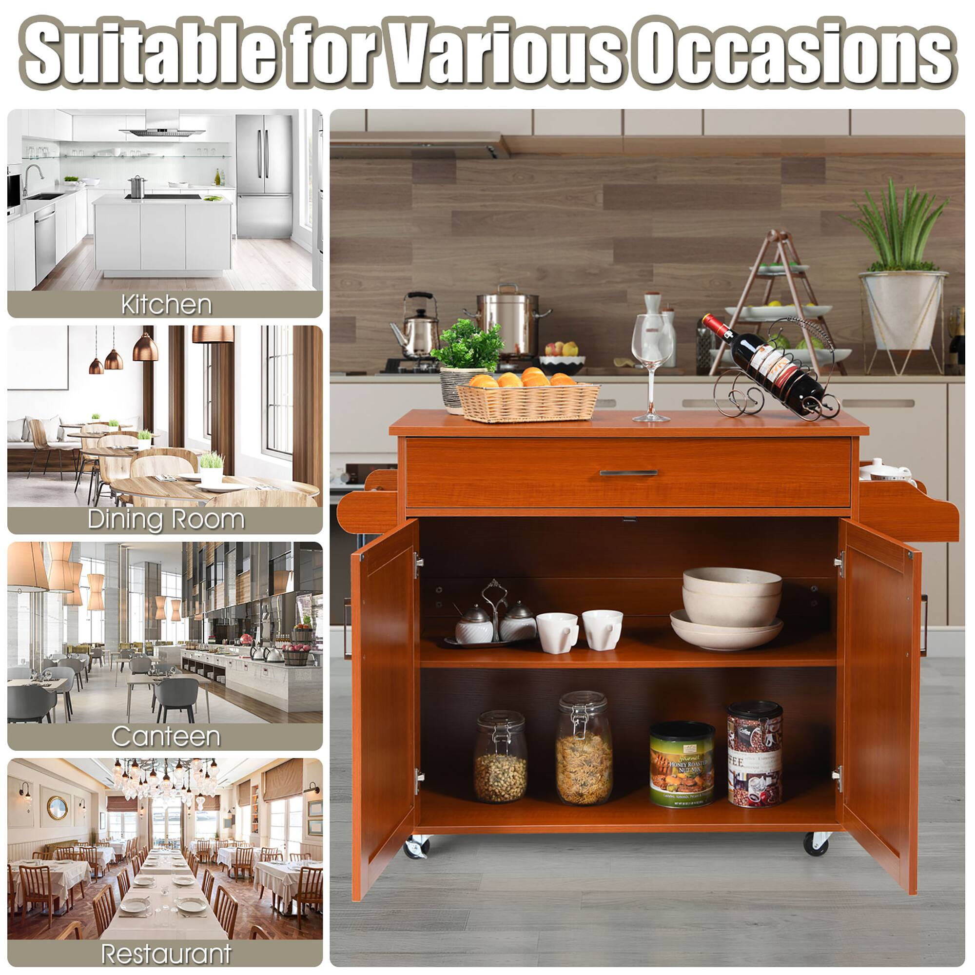Suitable for Various Occasions

Kitchen  
Dining Room  
Canteen  
Restaurant