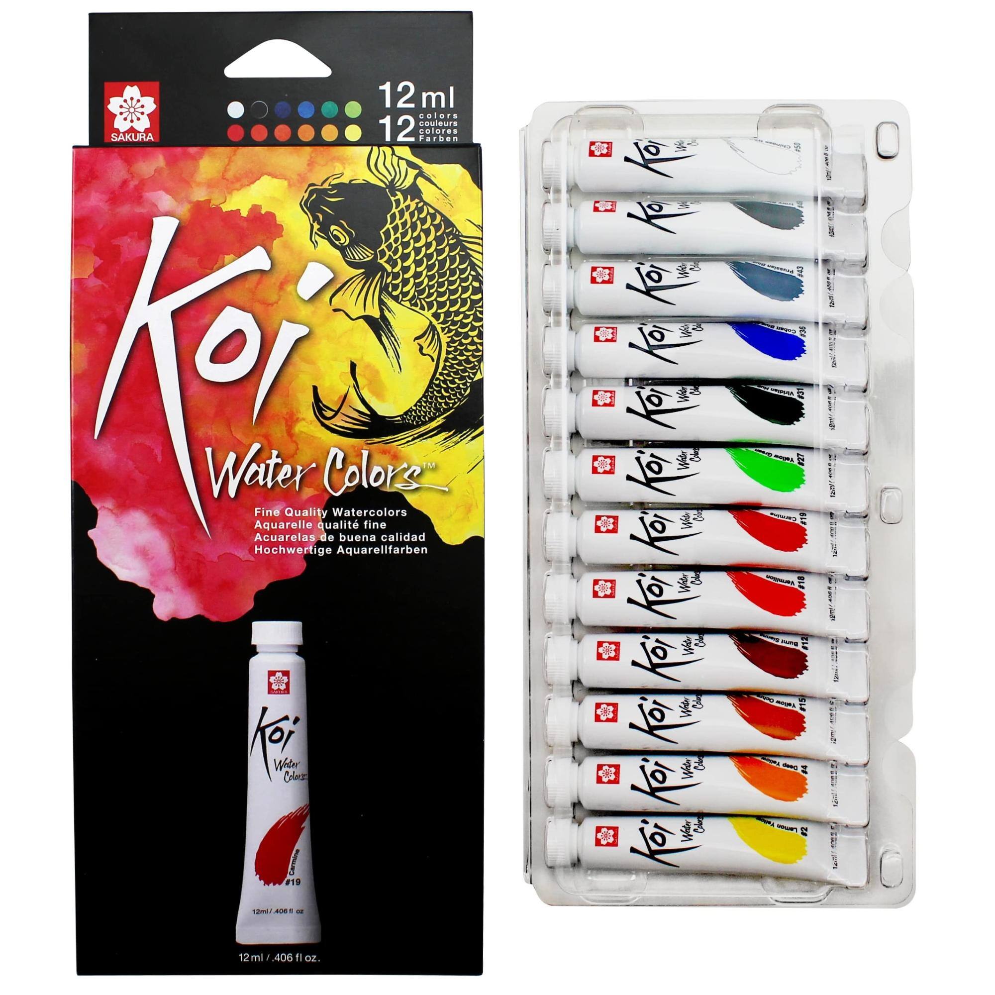 12 ml colors couleurs SAKURA 12 colores Farben Keep Writer Acuarelas Fine Aquarelle Quality qualit de Colors Watercolors buena fine calidad Hochwertige Aquarellfarben  Water Colore #19

way   VACION Weln 8  Color Wear Color  Water Colors Wetre Colors Writer Colors Wister Colors Water Colors Pos

CAN #27 VISION CAND Lemon

12 / 4061 the

12ml/.406f I fl oz.