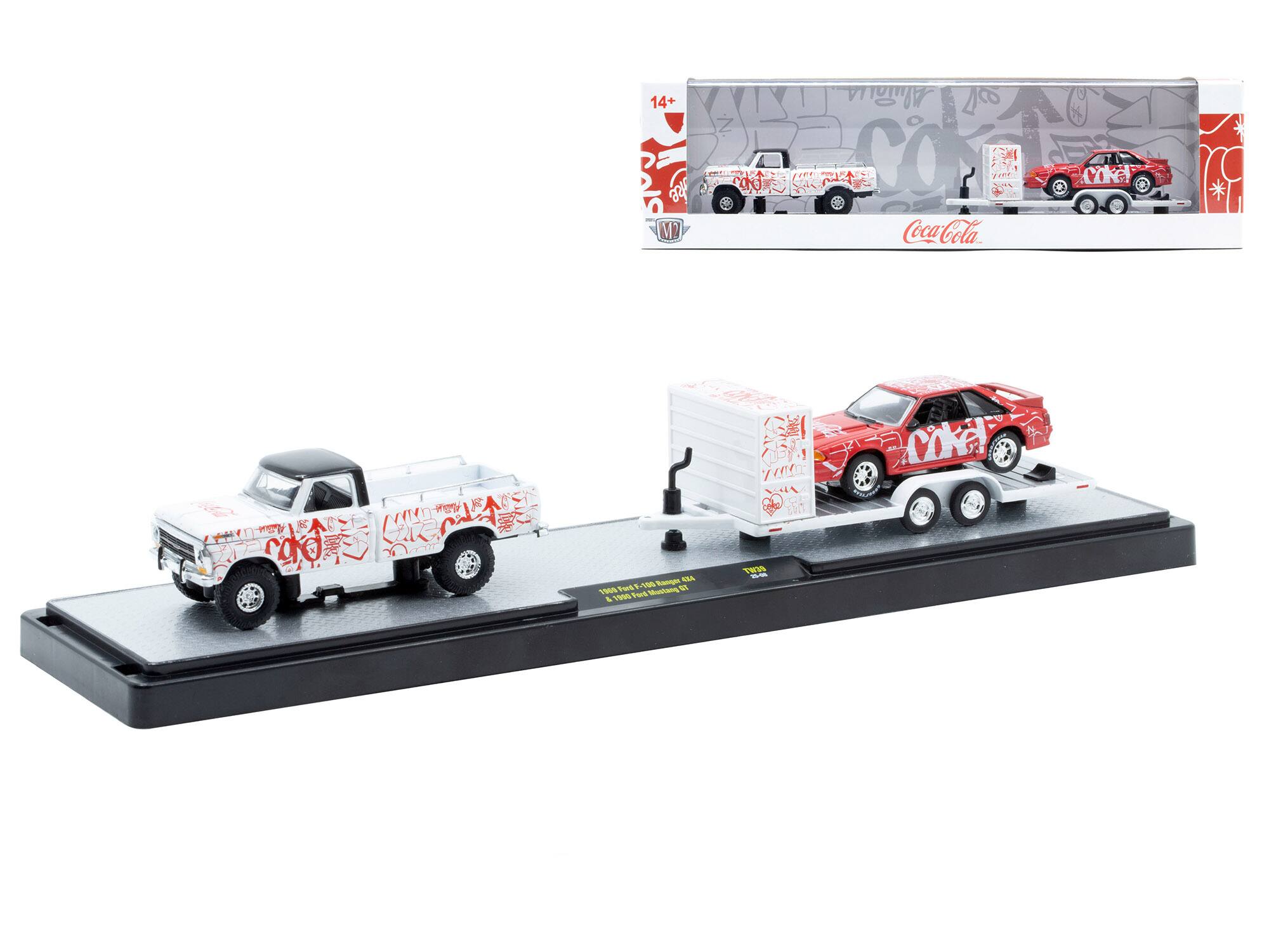 14+ s VD   AP  CO Coca-Cola H  K E Ce  O  -m - F6 VN I 1909 Fal Mustang & 1900 Ta 0 F83S  -