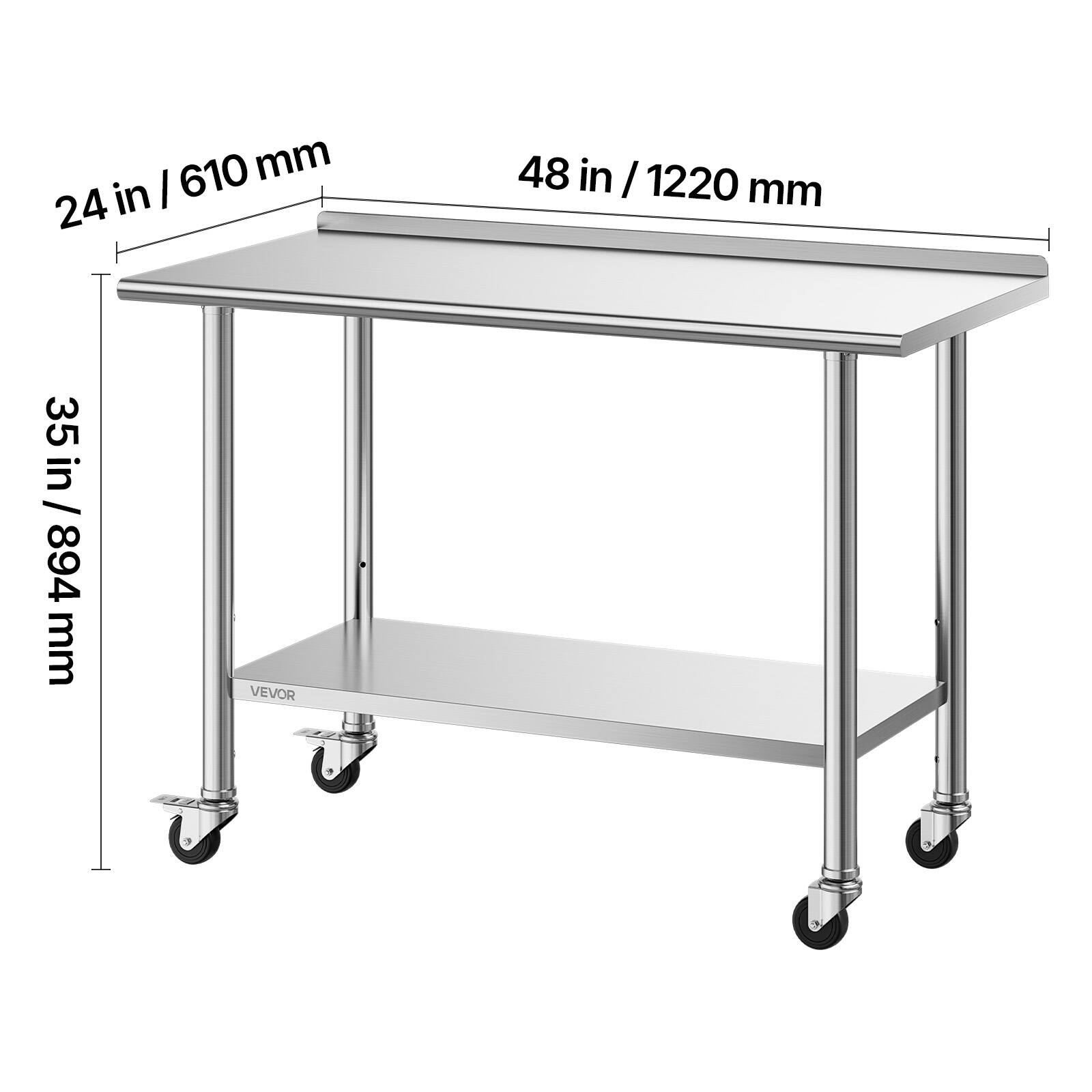 610 mm  
24 in  
48 in / 1220 mm  
35 in / 894 mm  
VEVOR