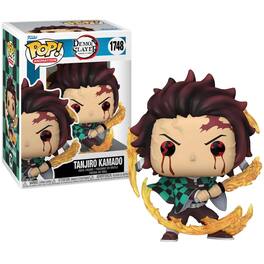 Funko - Pop! Demon Slayer: Tanjiro Kamado (Sun Breathing) - Multicolor