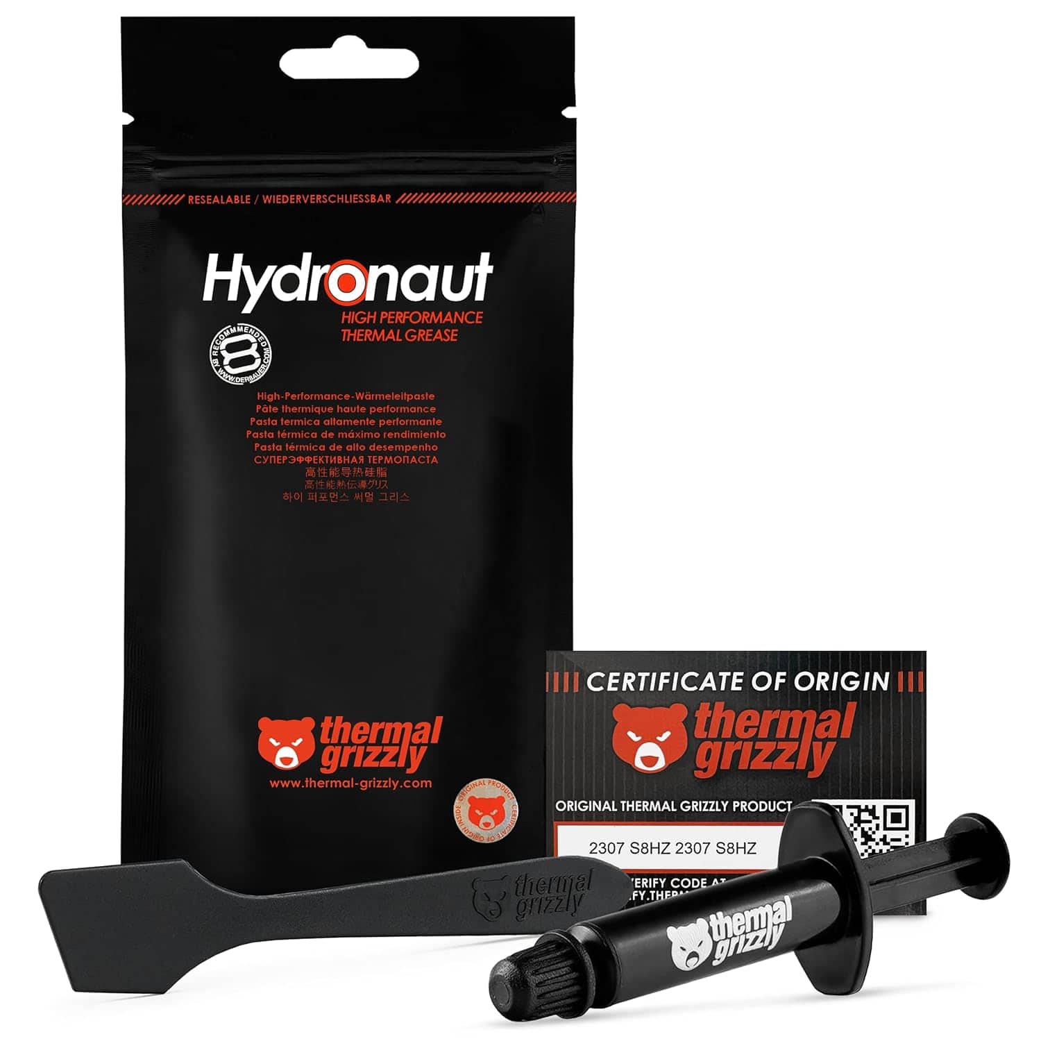 Thermal Grizzly - TG-H-030-R Hydronaut Thermal Paste, 7.8g price history on PriceWatchPro