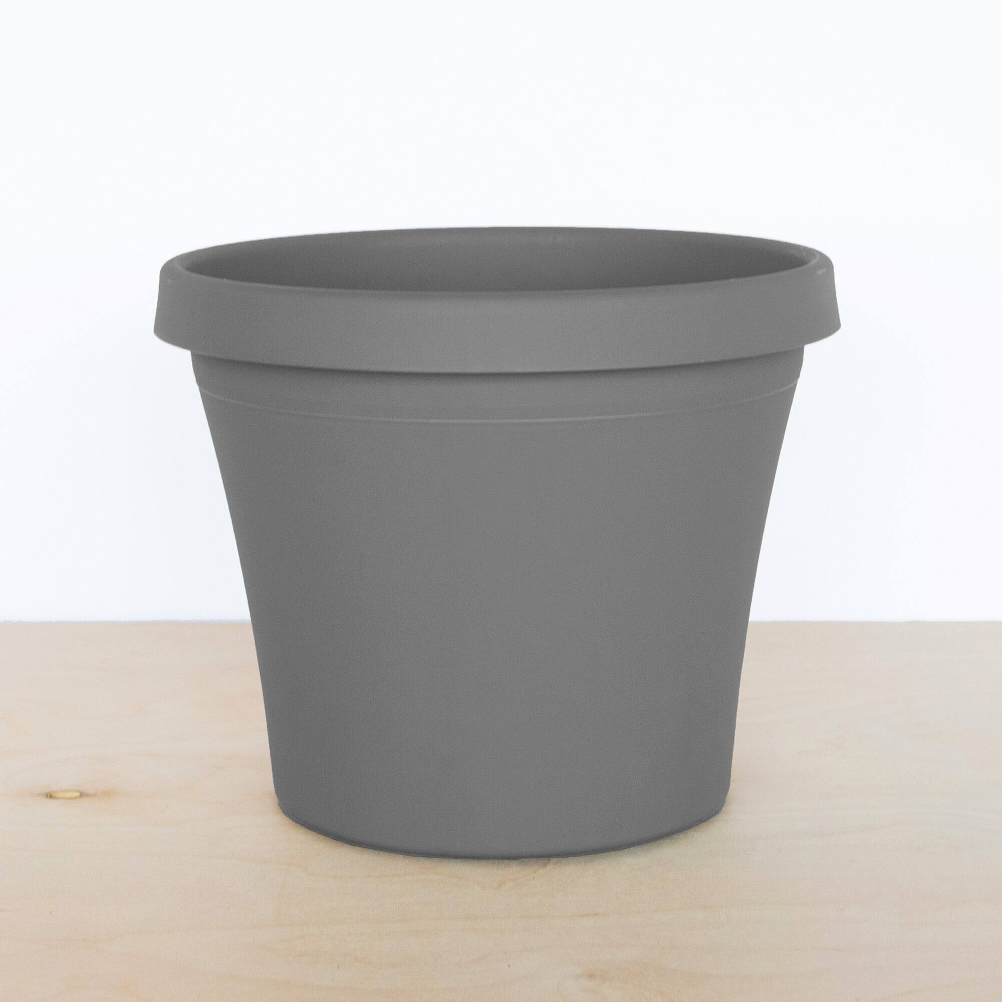 Alt View 5. Bloem - Charcoal 24" - Terra Pot Planter.