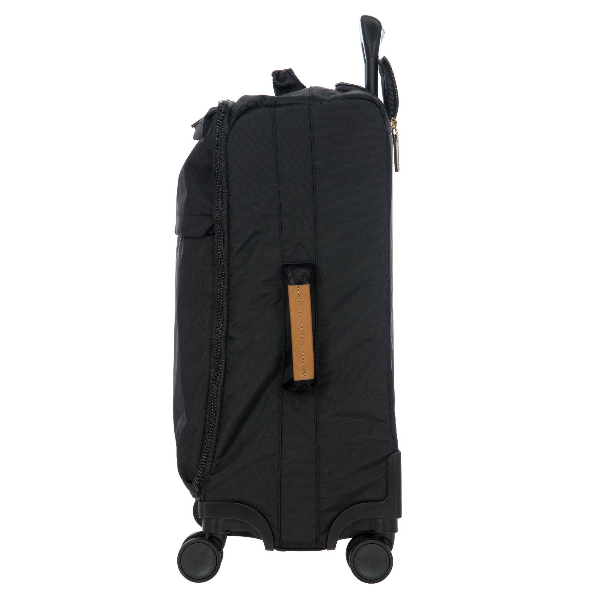 Back. Bric's - X-travel 21" Carry-On Spinner - Black.