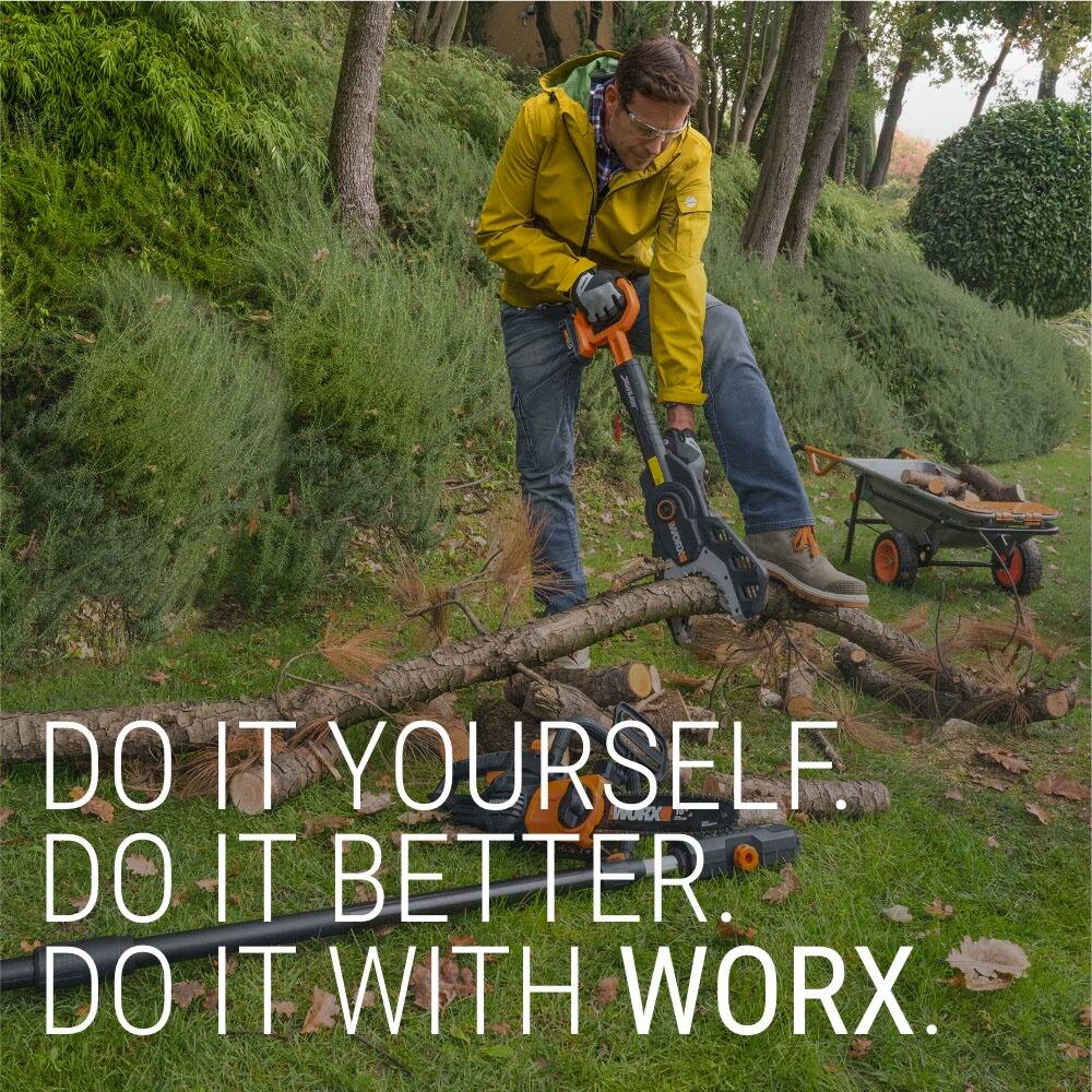 DO IT YOURSELF. DO IT BETTER. DO IT WITH WORX.