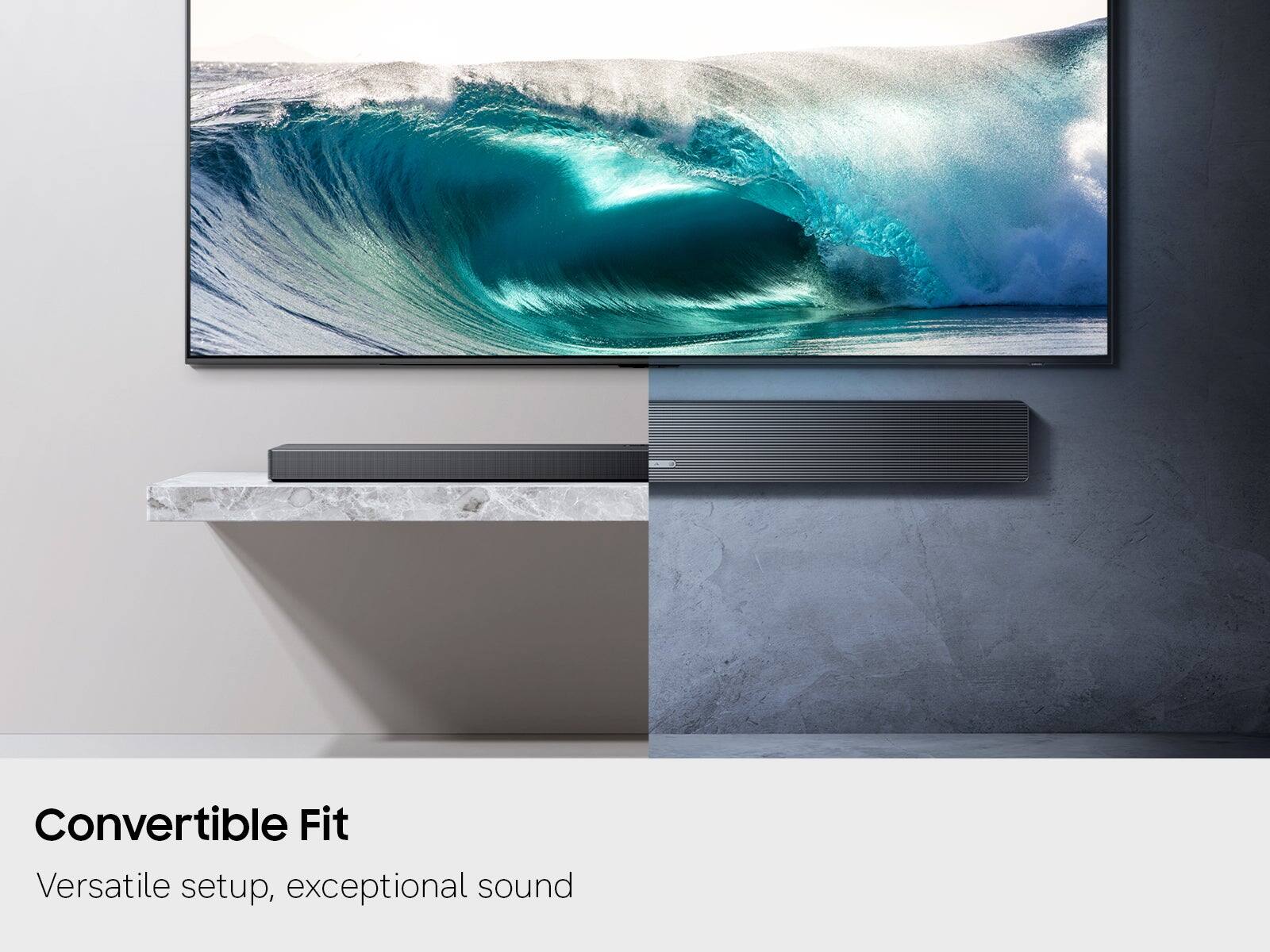 Convertible Fit  
Versatile setup, exceptional sound