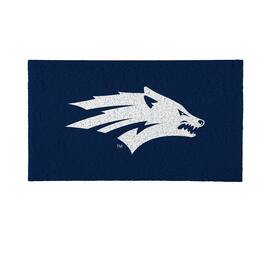 Evergreen Enterprises - Nevada Wolf Pack 16" x 28" Full Color Indoor/Outdoor Logo Turf Mat - Multicolor