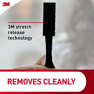 3M stretch release technology  
REMOVES CLEANLY