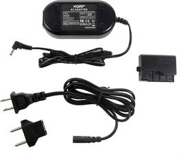 HQRP - AC Adapter for Canon ACK-E10 ACKE10 EOS T3 T5 T6 T7 T100, 1200D 1100D 1300D 1500D 2000D 4000D Kiss X50 Camera