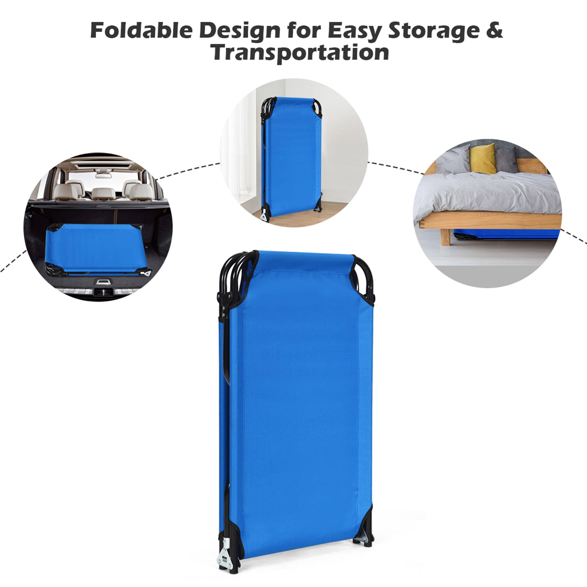 Foldable Design for Easy Storage & Transportation