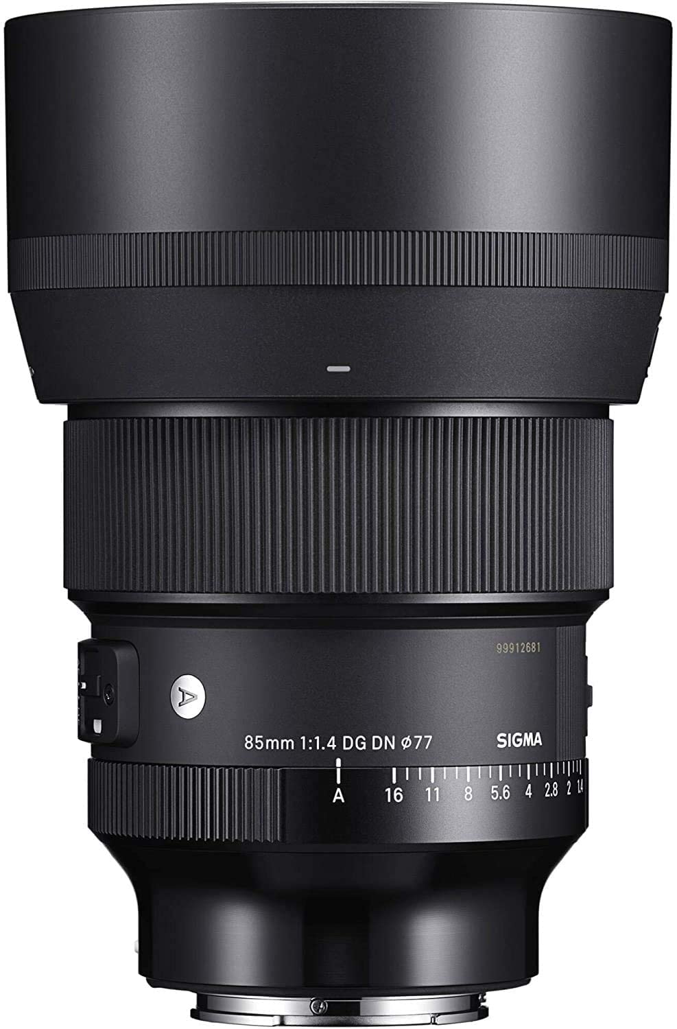 99912681  
85mm 1:1.4 DG DN  
77  
A  
SIGMA  
16 11 8 5.6 4 2.8 2 14